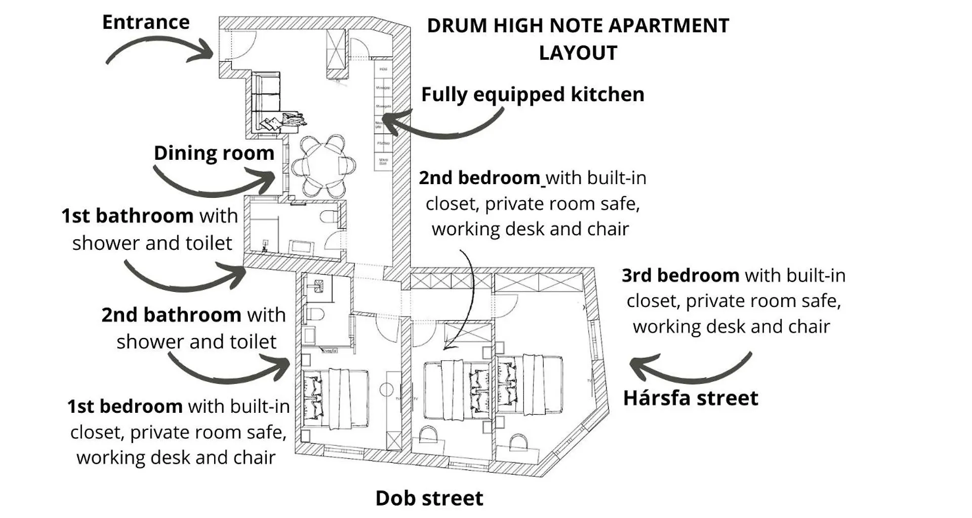 Cozy&Comfy Drum Apartment 3 Bedrooms And Ac Boedapest
